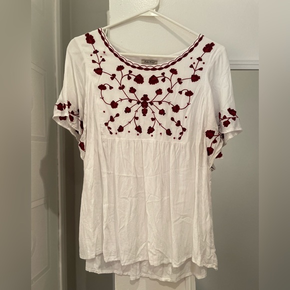 Lucky Brand Blouse, Bohemian Style with embroidery - Picture 10 of 13